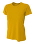 A4 Women's Cooling Performance Crew, Sizes 2XL-4XL (NW3201), Color 'Gold'